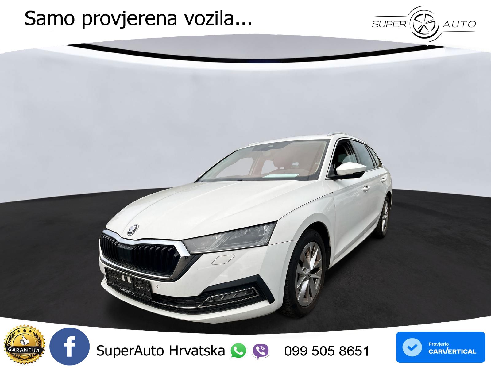 Škoda Octavia Combi 2.0 TDI (150 KS) DSG LED+GR SJED+ACC
