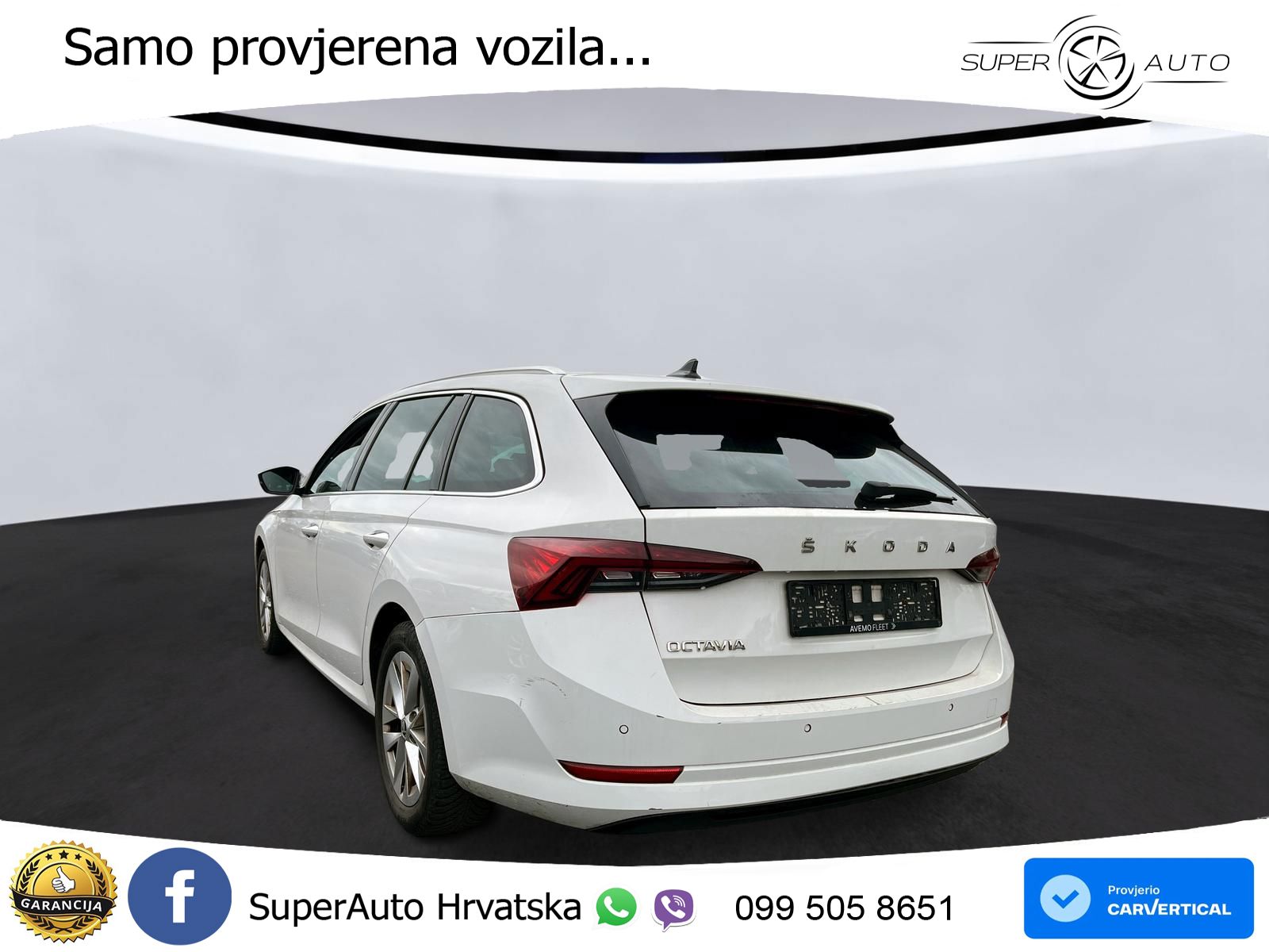Škoda Octavia Combi 2.0 TDI (150 KS) DSG LED+GR SJED+ACC