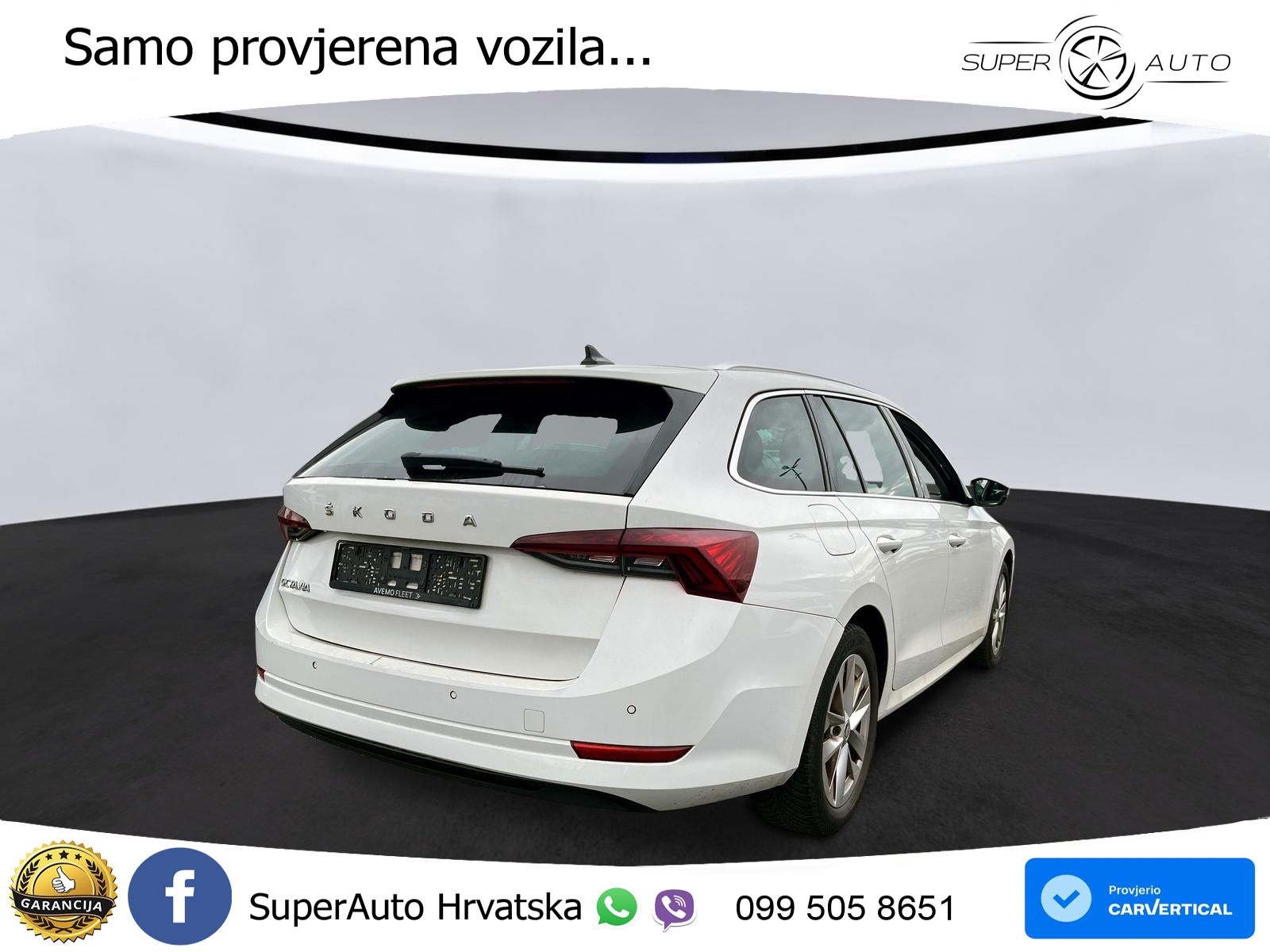 Škoda Octavia Combi 2.0 TDI (150 KS) DSG LED+GR SJED+ACC