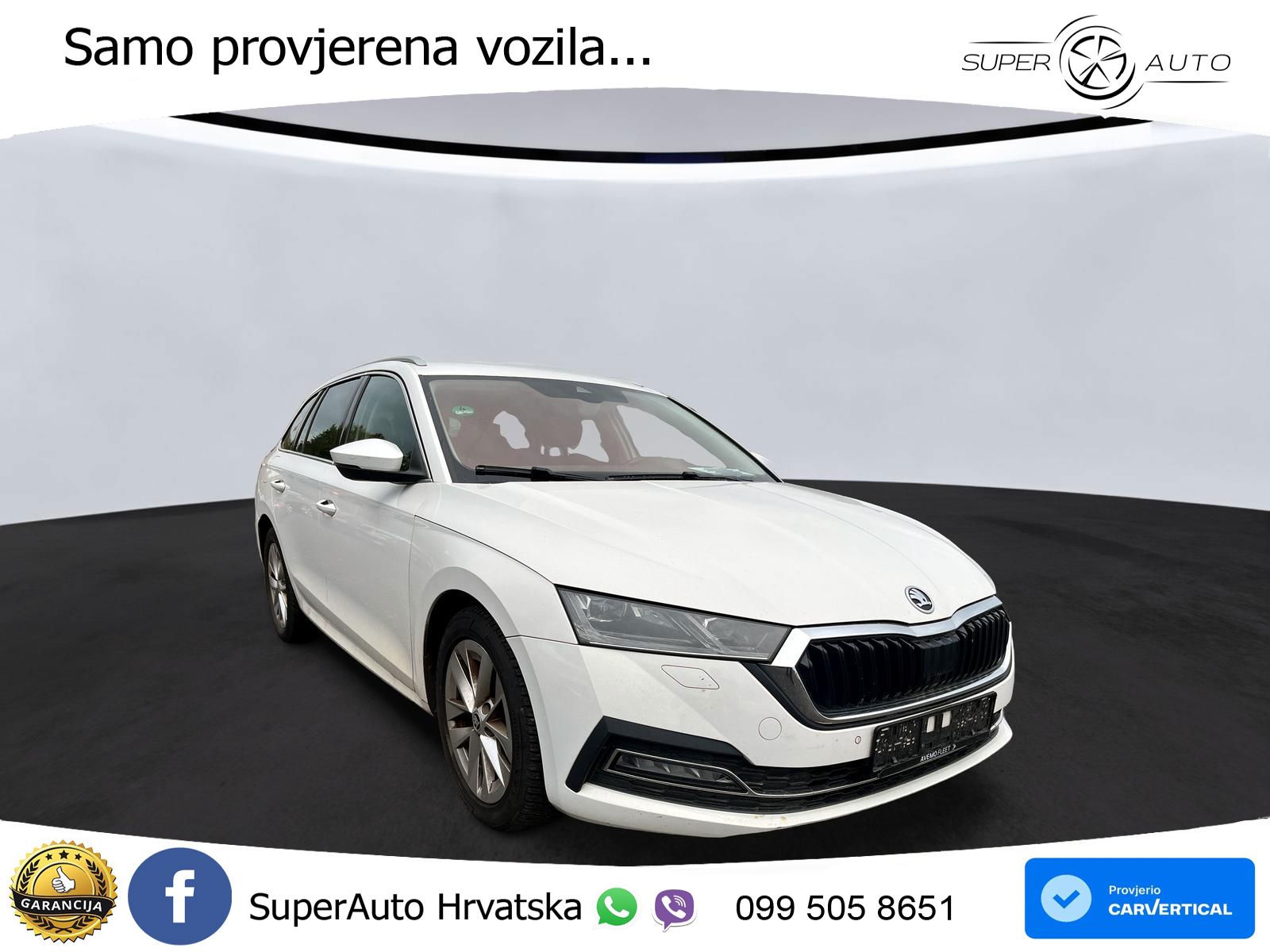 Škoda Octavia Combi 2.0 TDI (150 KS) DSG LED+GR SJED+ACC
