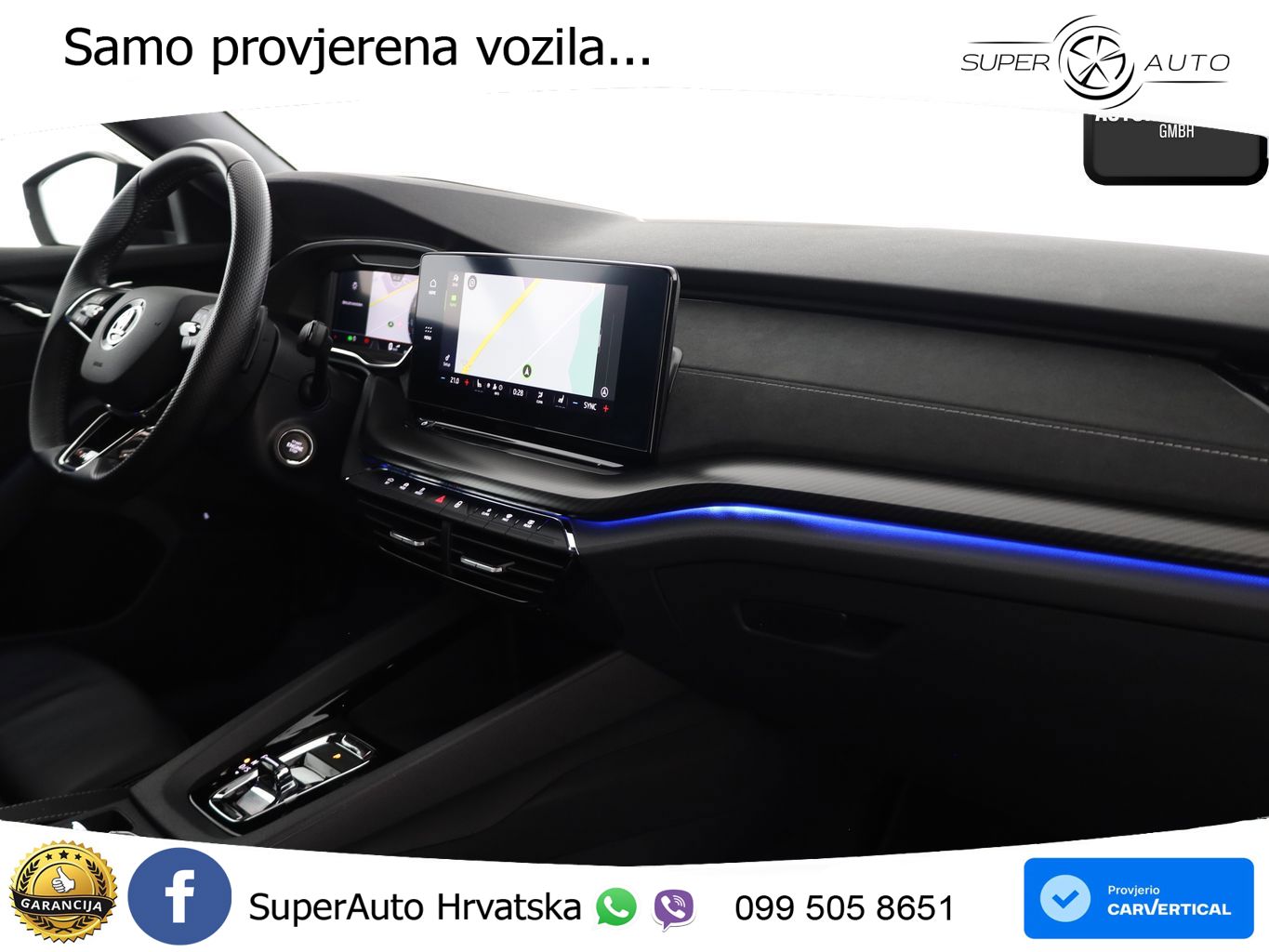 Škoda Octavia Combi RS 2.0 TDI (200 KS) DSG LED+GR SJED+ACC