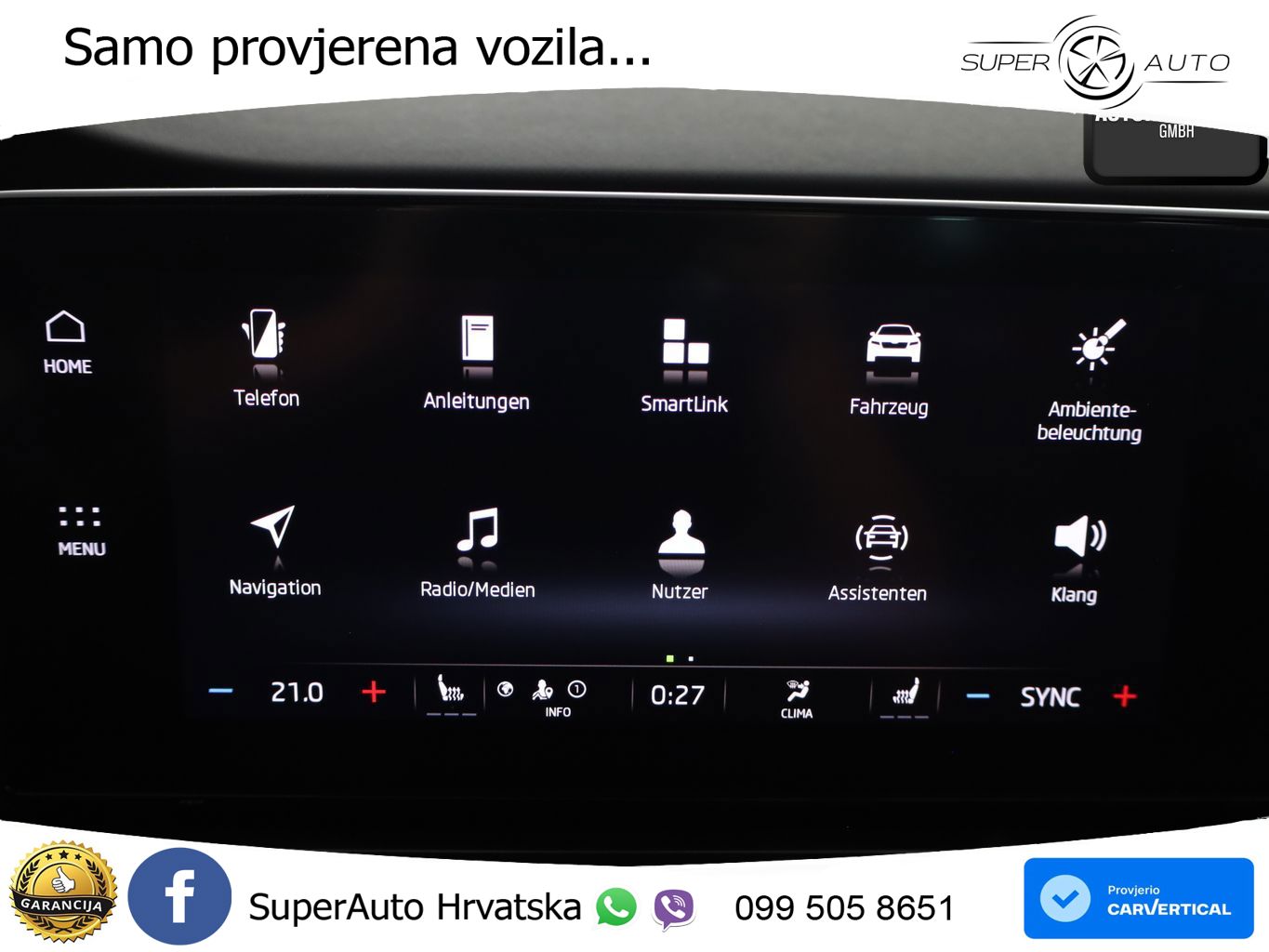 Škoda Octavia Combi RS 2.0 TDI (200 KS) DSG LED+GR SJED+ACC