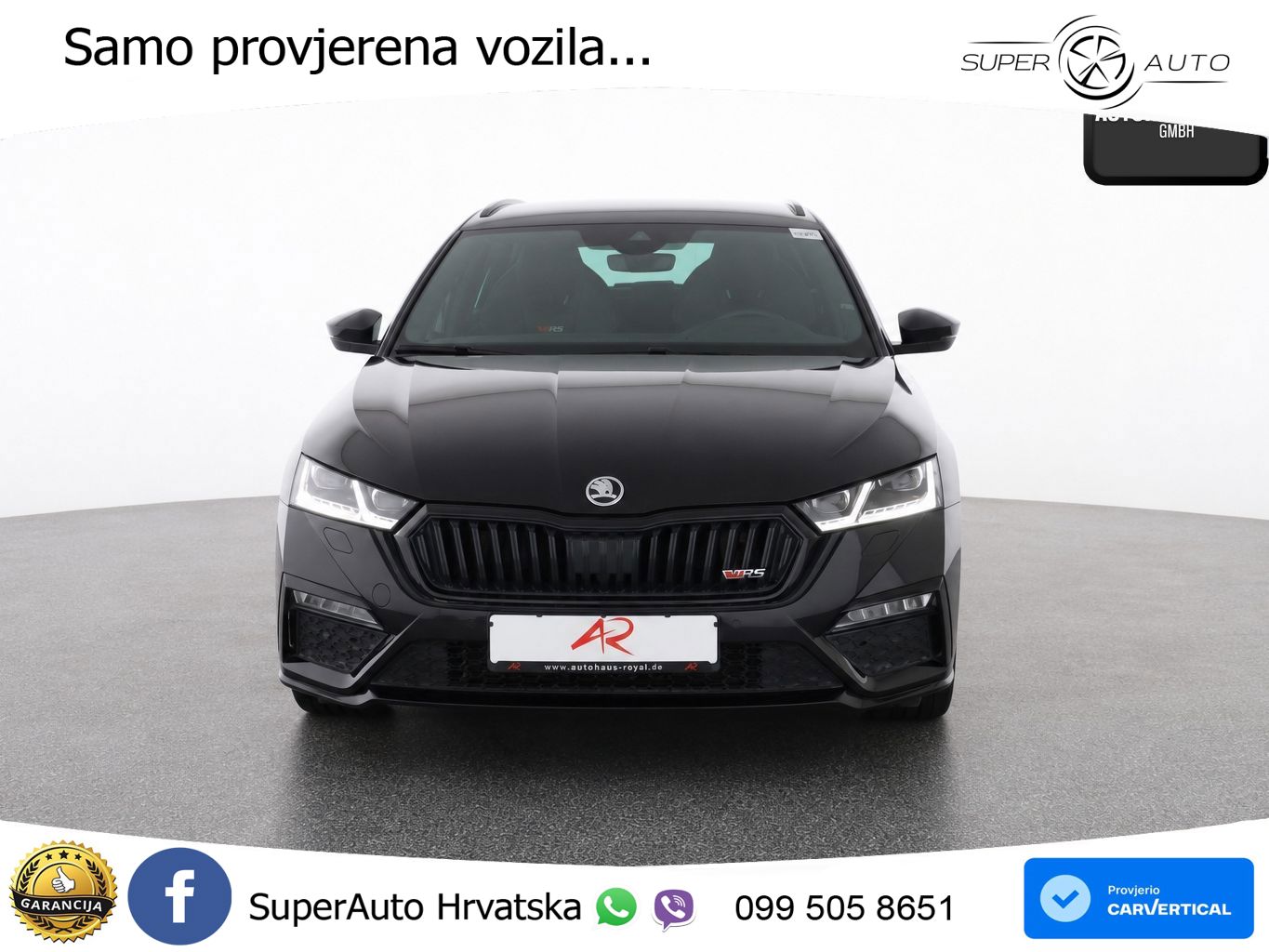 Škoda Octavia Combi RS 2.0 TDI (200 KS) DSG LED+GR SJED+ACC