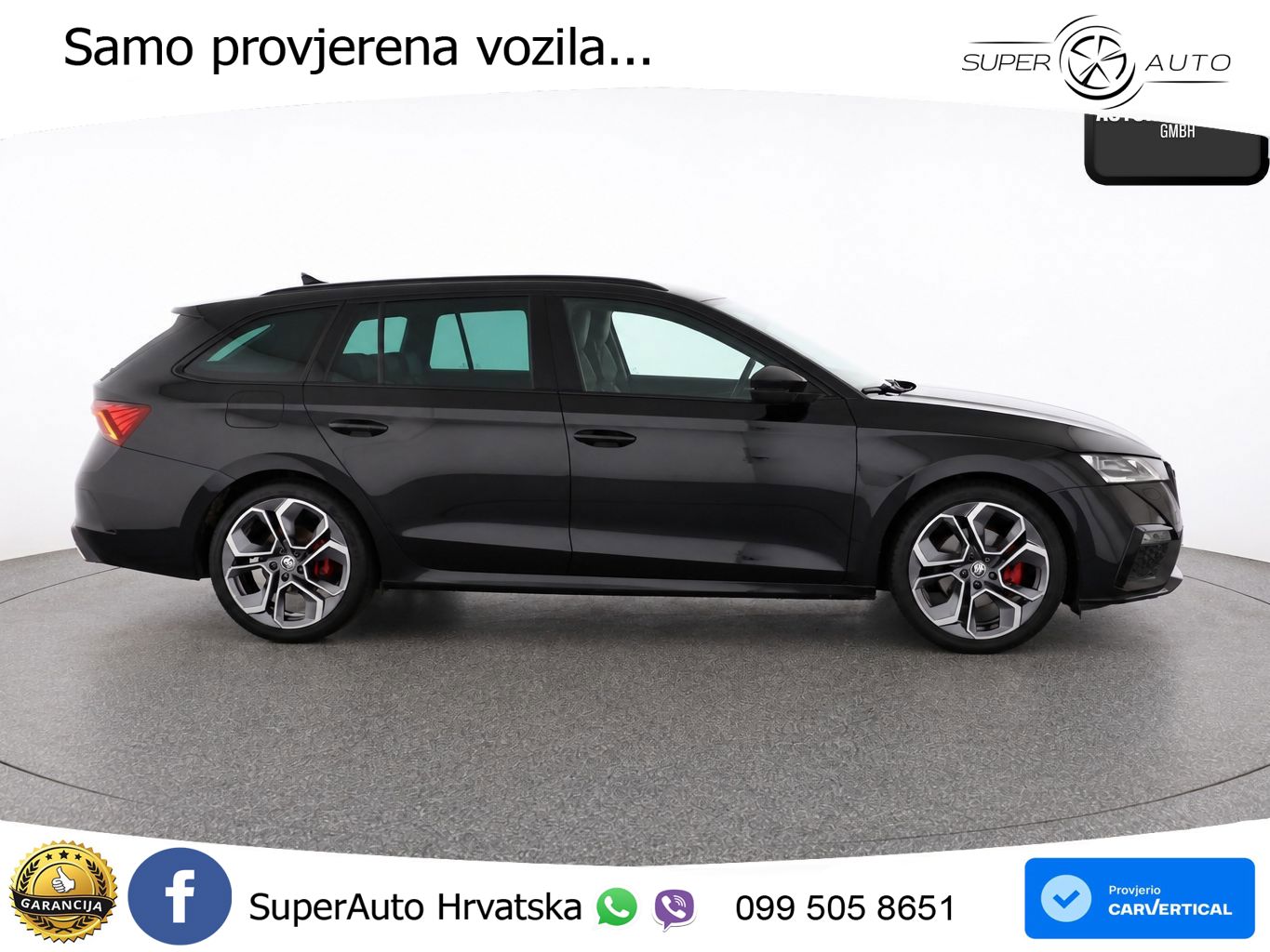 Škoda Octavia Combi RS 2.0 TDI (200 KS) DSG LED+GR SJED+ACC