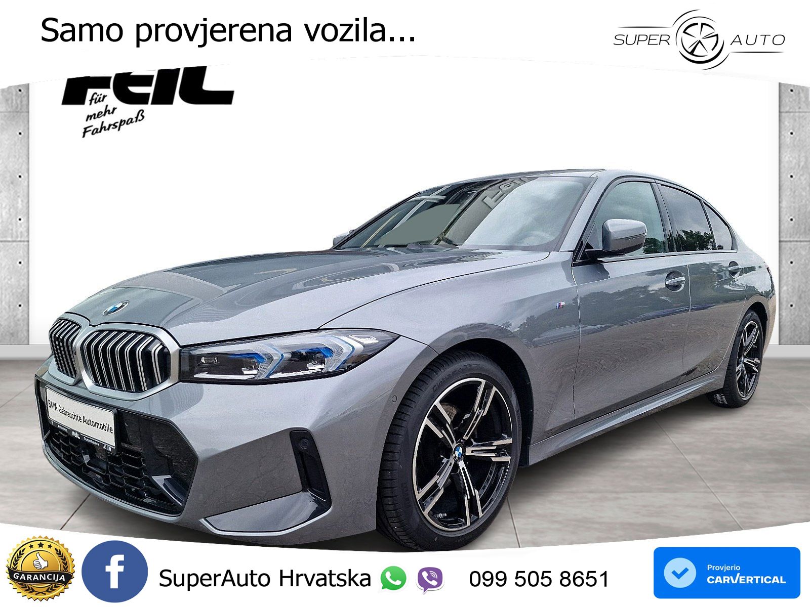 BMW 320i (184 KS) Steptronic M Sport LED+GR SJED+ACC