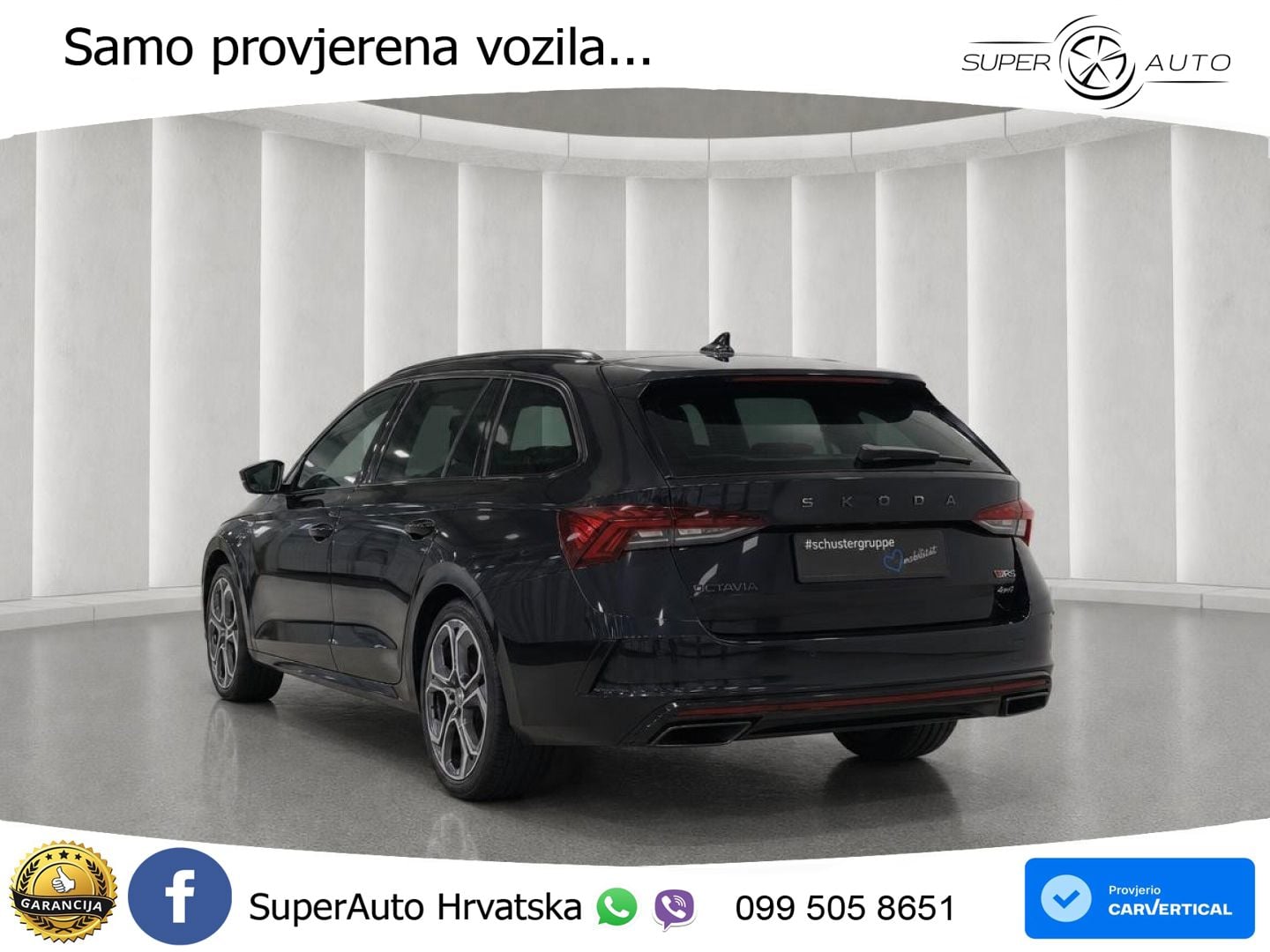Škoda Octavia Combi RS 2.0 TDI (200 KS) 4x4 DSG LED+GR SJED+ACC