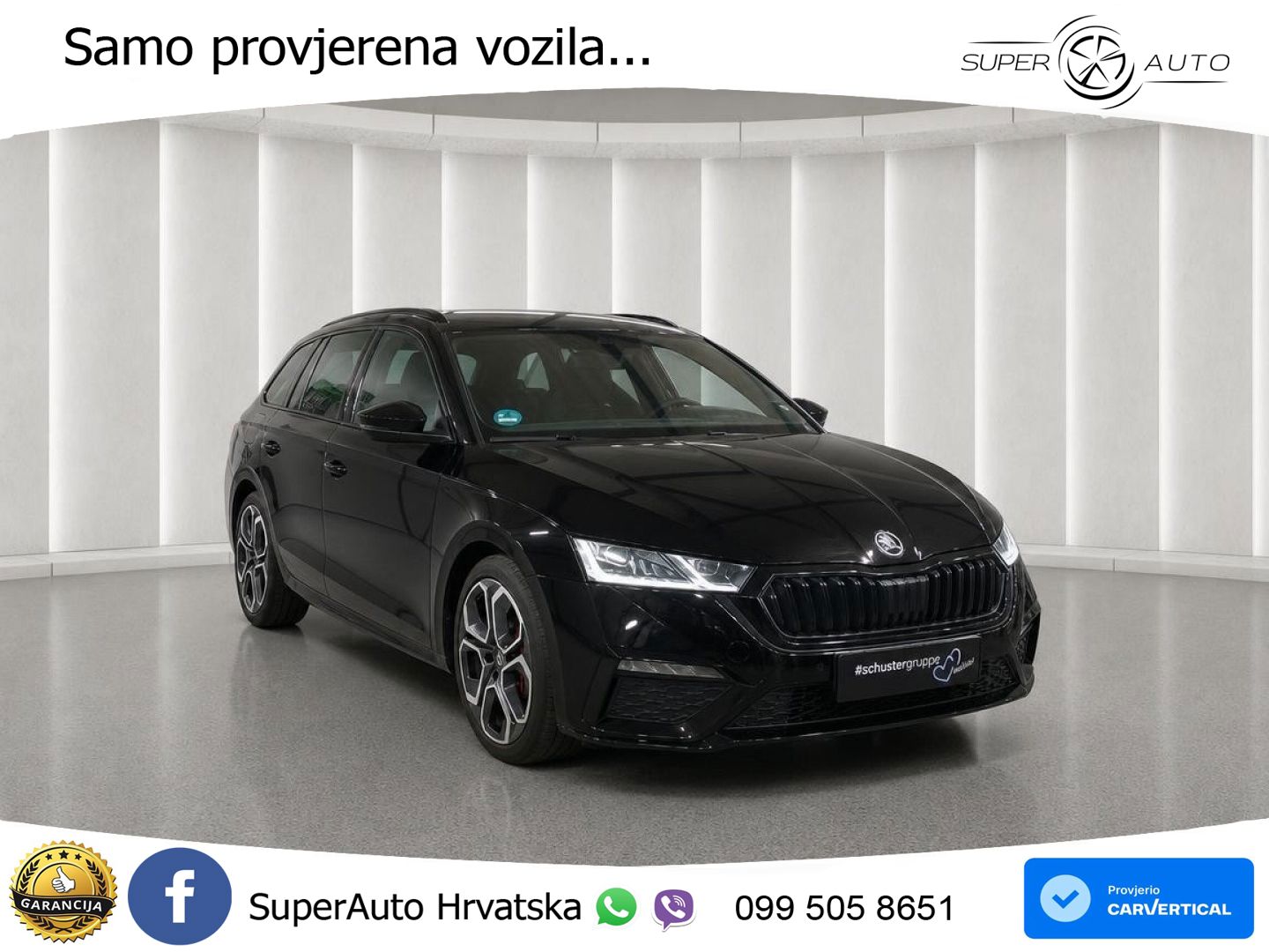 Škoda Octavia Combi RS 2.0 TDI (200 KS) 4x4 DSG LED+GR SJED+ACC