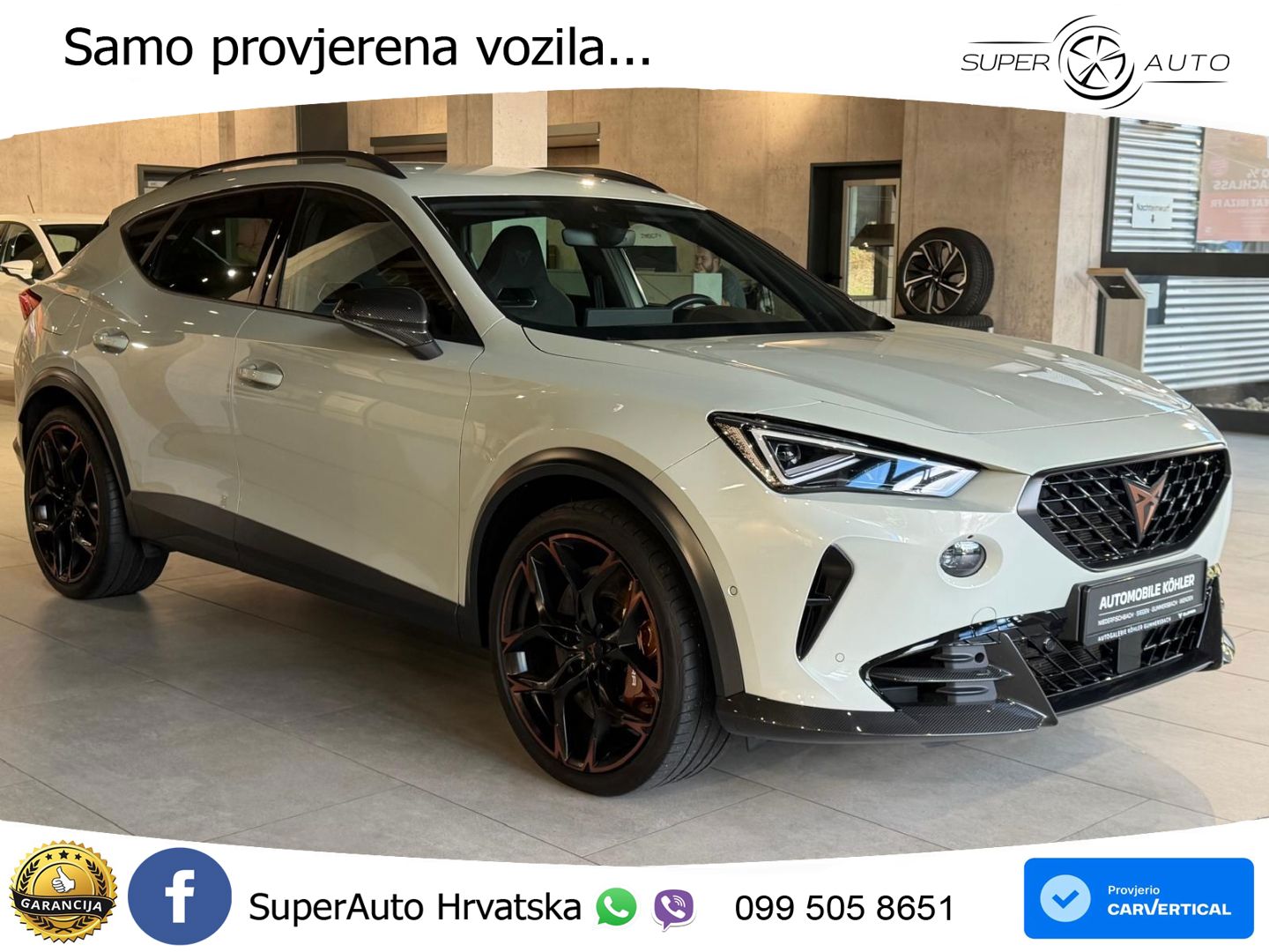 Cupra Formentor VZ5 2.5 TSI (390 KS) 4Drive DSG MATRIX+GR SJED+KAM