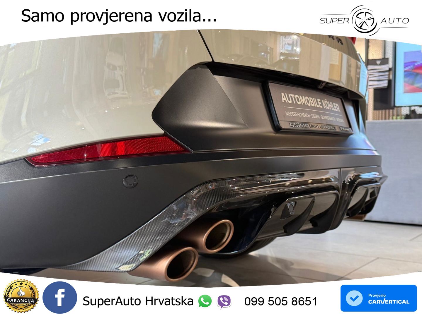 Cupra Formentor VZ5 2.5 TSI (390 KS) 4Drive DSG MATRIX+GR SJED+KAM