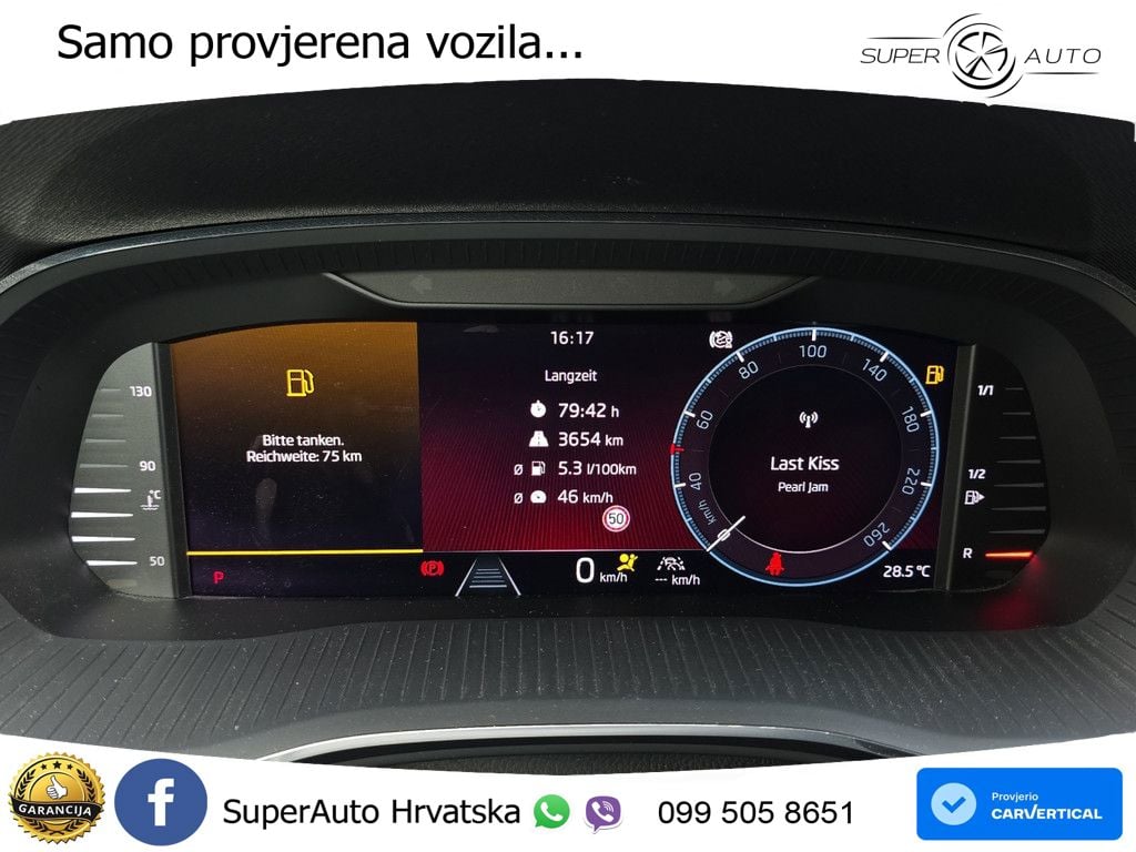 Škoda Octavia Combi 2.0 TDI (150 KS) DSG Selection LED+GR SJED+ACC