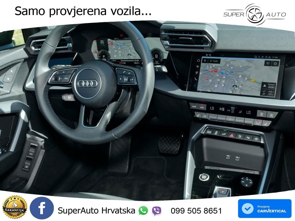 Audi A3 allstreet 40 TFSIe (204 KS) S tronic LED+GR SJED+ACC