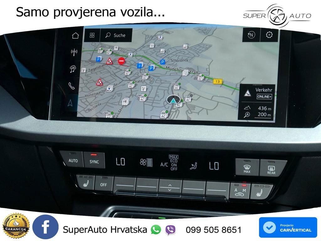 Audi A3 allstreet 40 TFSIe (204 KS) S tronic LED+GR SJED+ACC