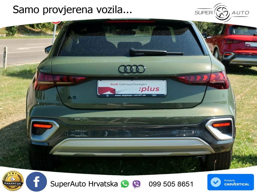 Audi A3 allstreet 40 TFSIe (204 KS) S tronic LED+GR SJED+ACC