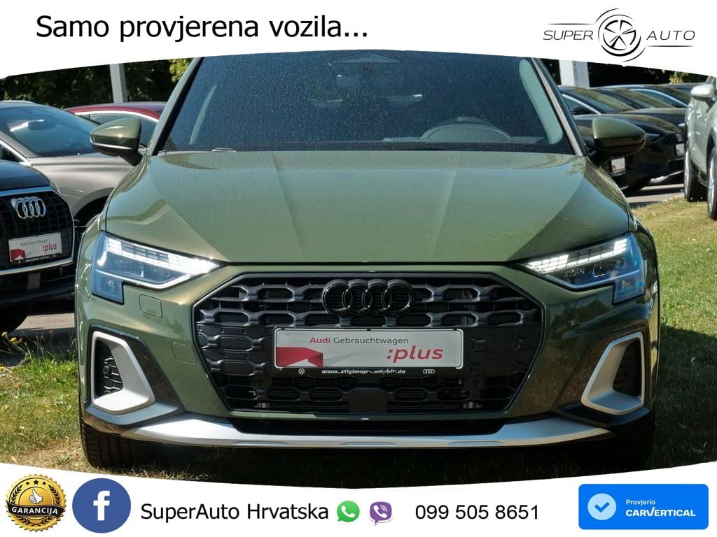 Audi A3 allstreet 40 TFSIe (204 KS) S tronic LED+GR SJED+ACC