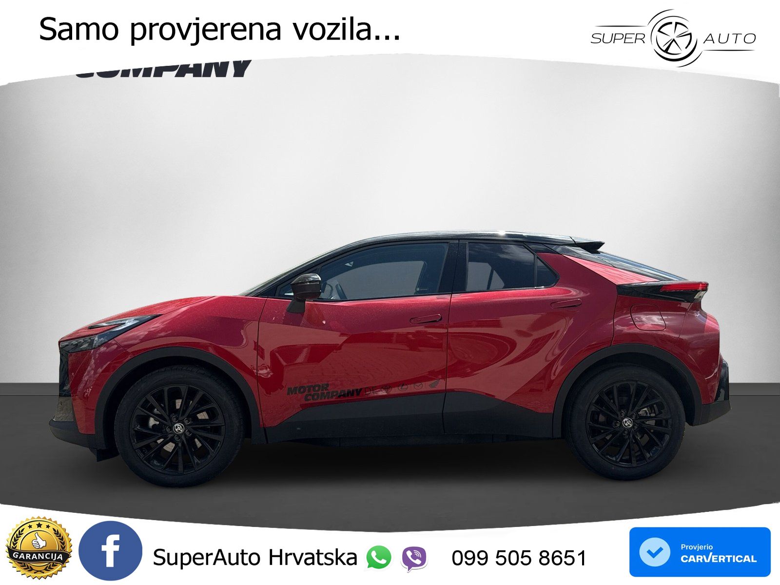 Toyota C-HR 2.0 (223 KS) PHEV e-CVT GR Sport LED+GR SJED+ACC