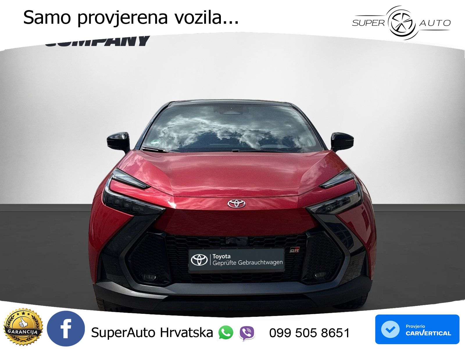 Toyota C-HR 2.0 (223 KS) PHEV e-CVT GR Sport LED+GR SJED+ACC