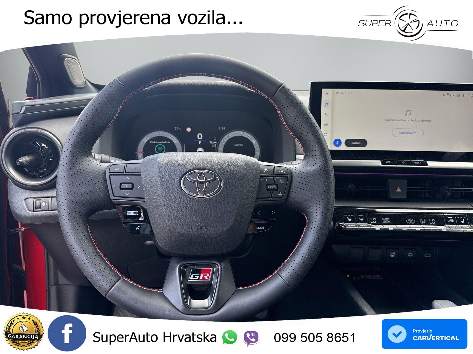 Toyota C-HR 2.0 (223 KS) PHEV e-CVT GR Sport LED+GR SJED+ACC