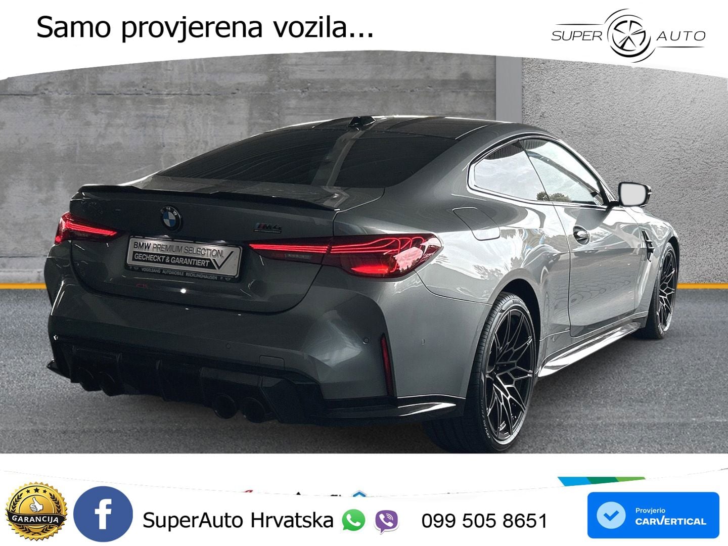 BMW M4 Competition 3.0 (510 KS) Steptronic