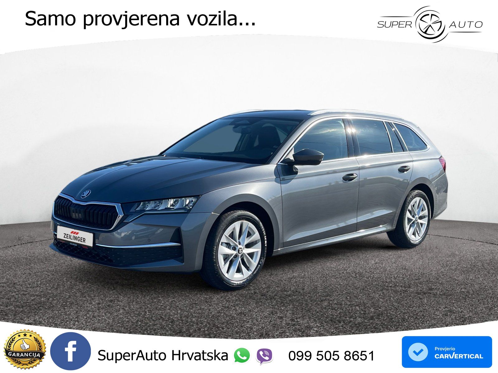 Škoda Octavia Combi 1.5 TSI (150 KS) DSG Selection LED+GR SJED+ACC