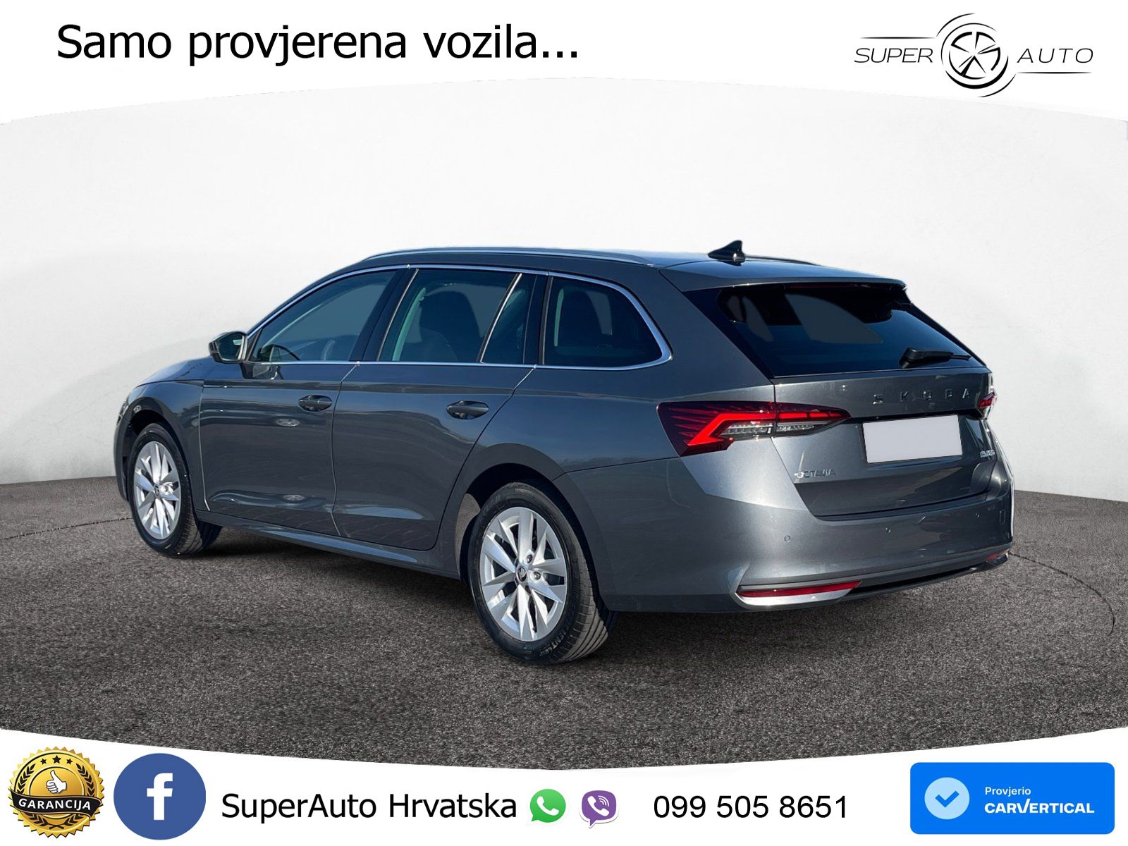 Škoda Octavia Combi 1.5 TSI (150 KS) DSG Selection LED+GR SJED+ACC