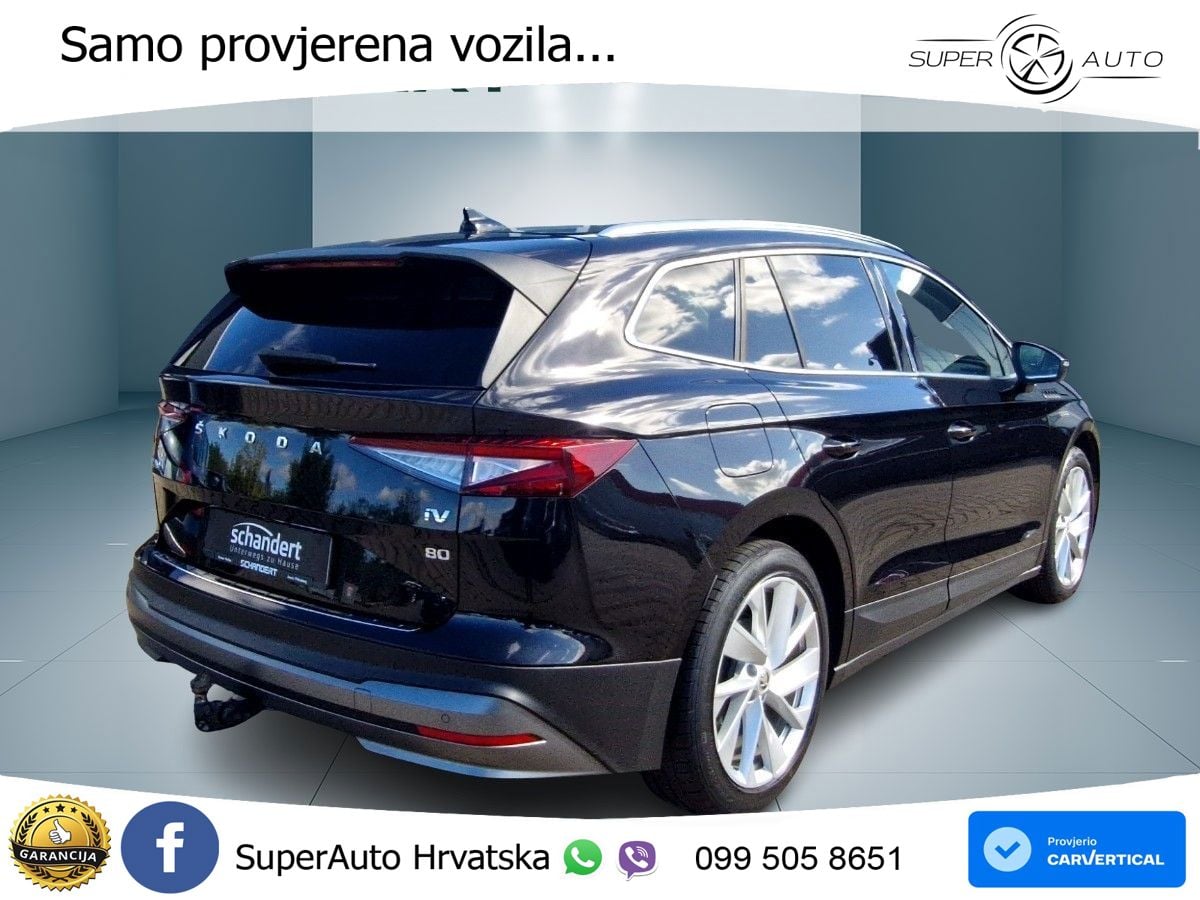 Škoda Enyaq iV 80 82 kWh (204 KS) Suite LED+GR SJED+ACC