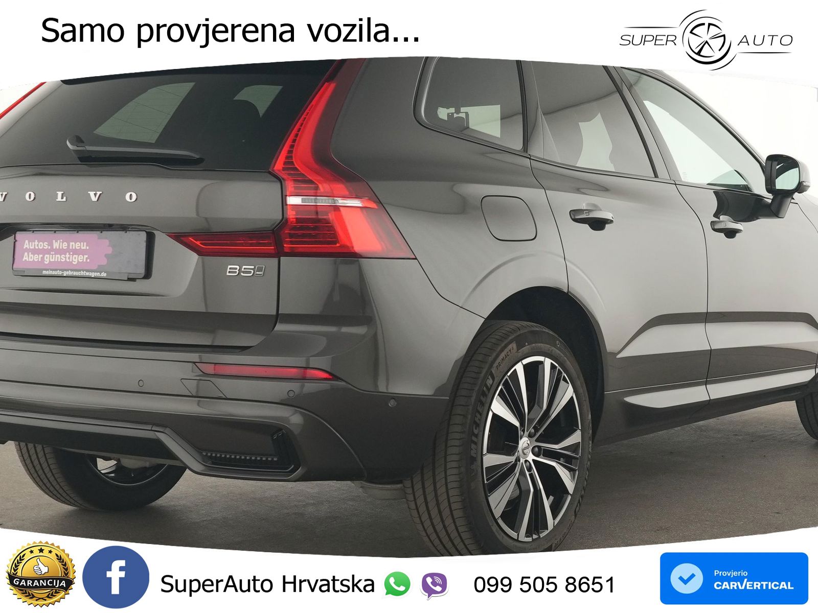 Volvo XC60 B5 Benzin AWD Geartronic ACC+HEAD+4xGR SJED+360+PANO