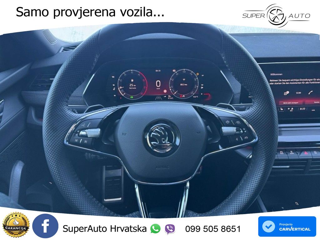 Škoda Octavia Combi 2.0 TDI (150 KS) DSG SportLine LED+GR SJED+ACC
