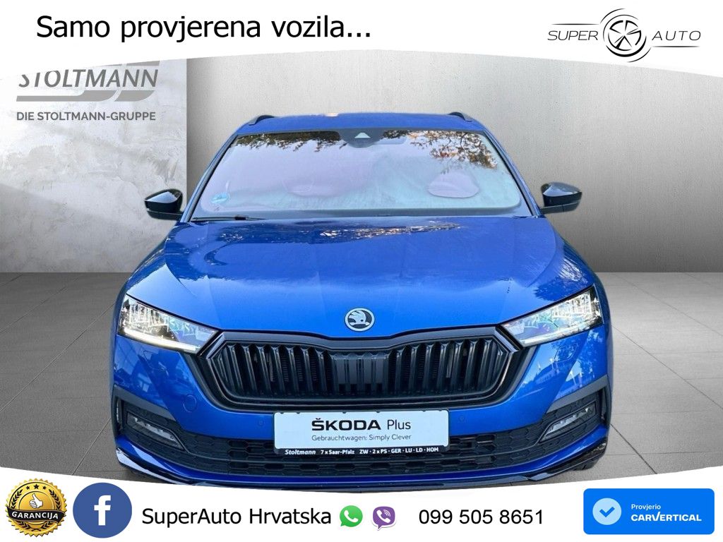 Škoda Octavia Combi 2.0 TDI (150 KS) DSG SportLine LED+GR SJED+ACC