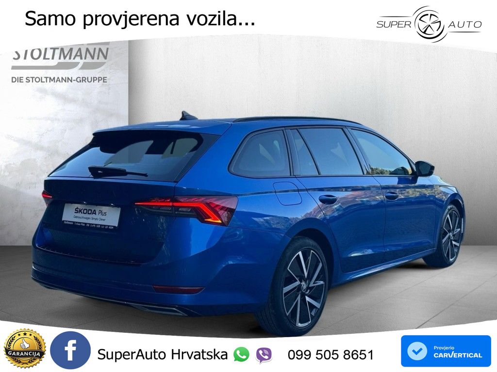 Škoda Octavia Combi 2.0 TDI (150 KS) DSG SportLine LED+GR SJED+ACC