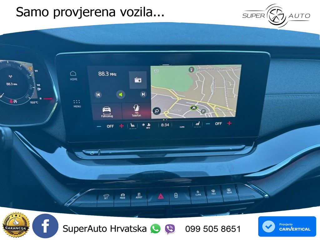 Škoda Octavia Combi 2.0 TDI (150 KS) DSG SportLine LED+GR SJED+ACC