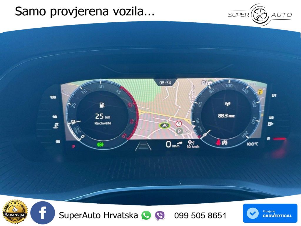 Škoda Octavia Combi 2.0 TDI (150 KS) DSG SportLine LED+GR SJED+ACC