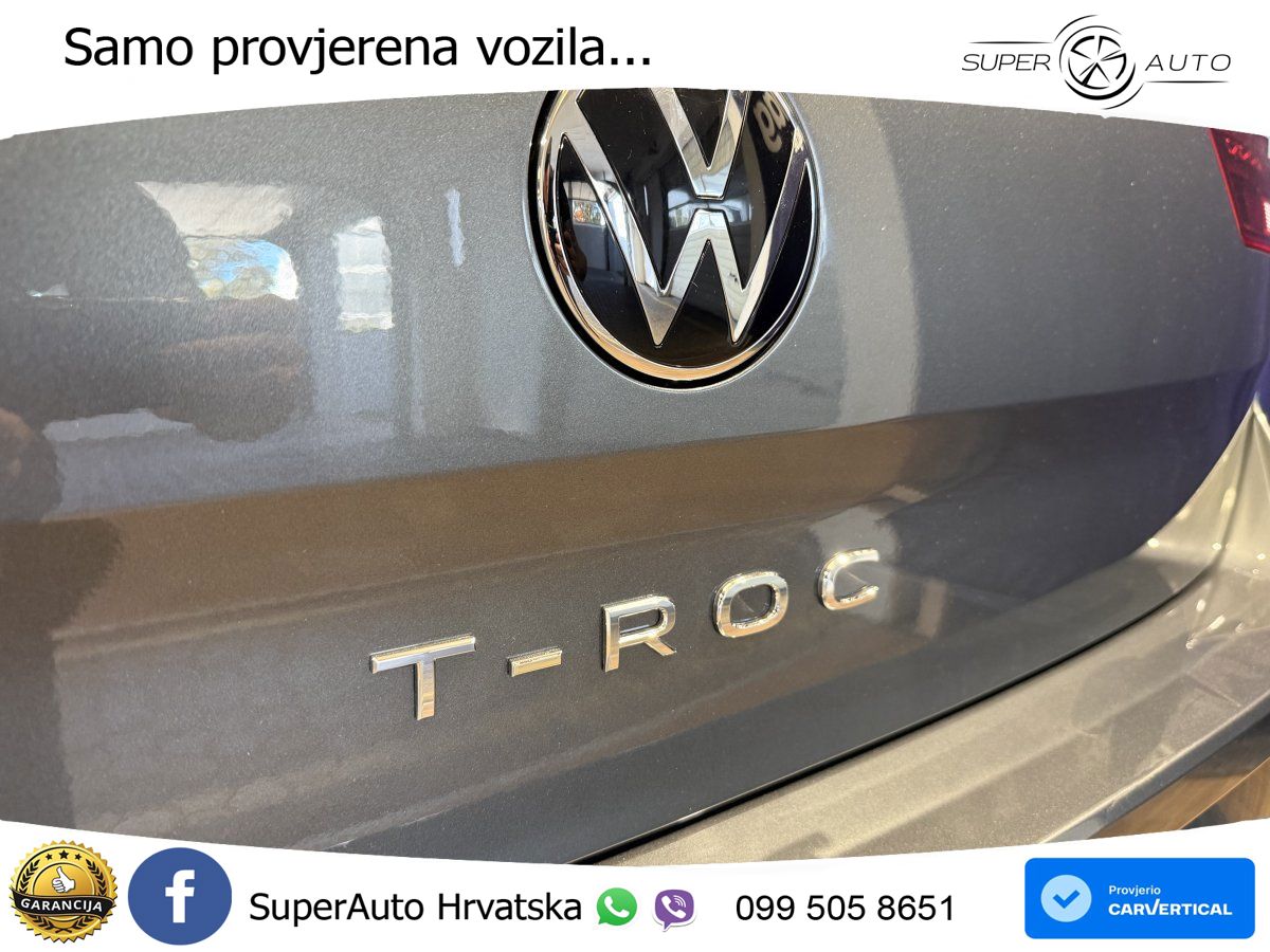 Volkswagen T-Roc 1.5 TSI (150 KS) DSG R-Line LED+GR SJED+ACC