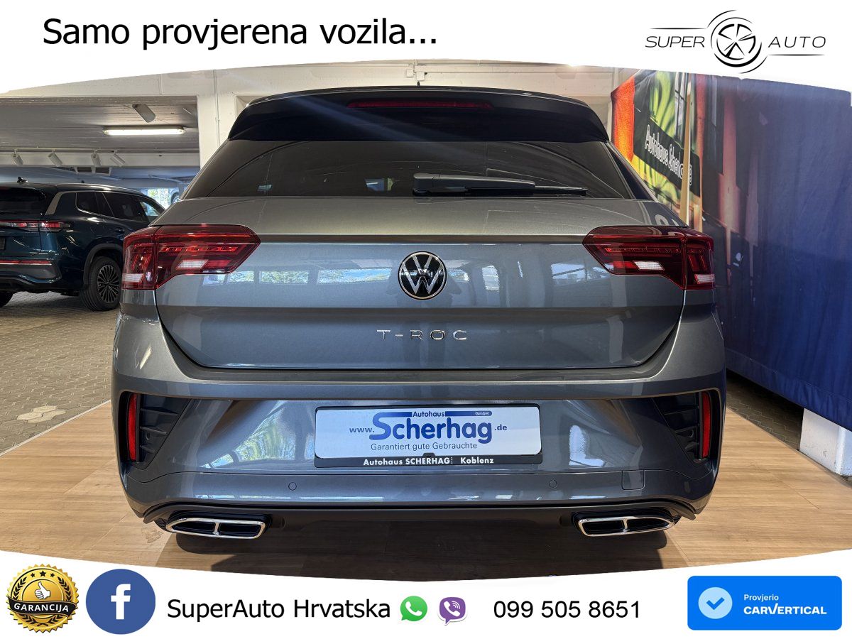 Volkswagen T-Roc 1.5 TSI (150 KS) DSG R-Line LED+GR SJED+ACC