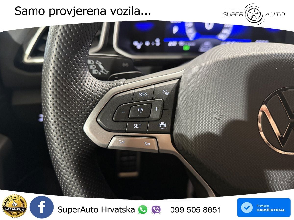 Volkswagen T-Roc 1.5 TSI (150 KS) DSG R-Line LED+GR SJED+ACC