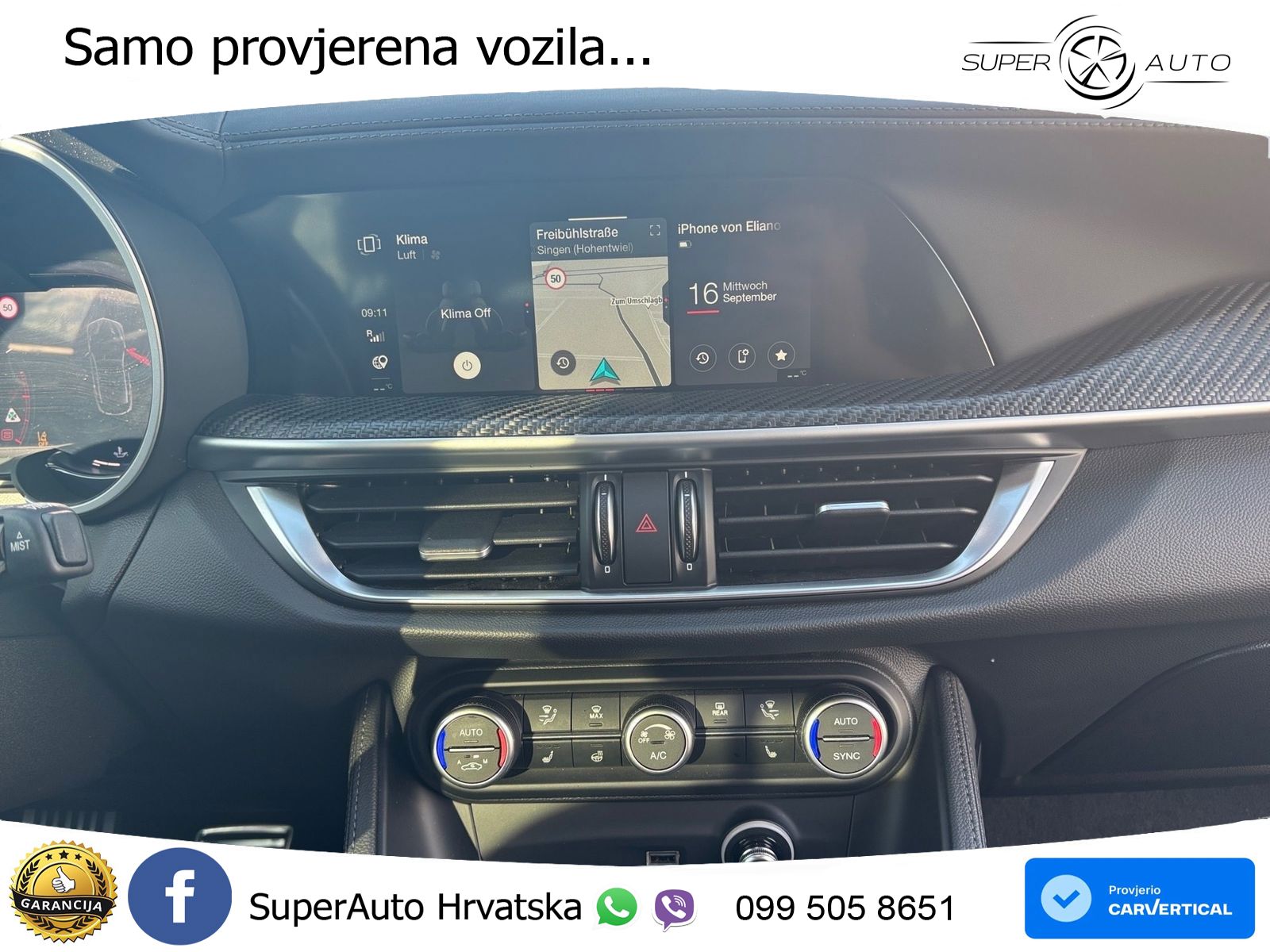 Alfa Romeo Stelvio Quadrifoglio 2.9 V6 Bi-Turbo (520 KS) Q4 Automatic MATRIX+GR SJED+KAM