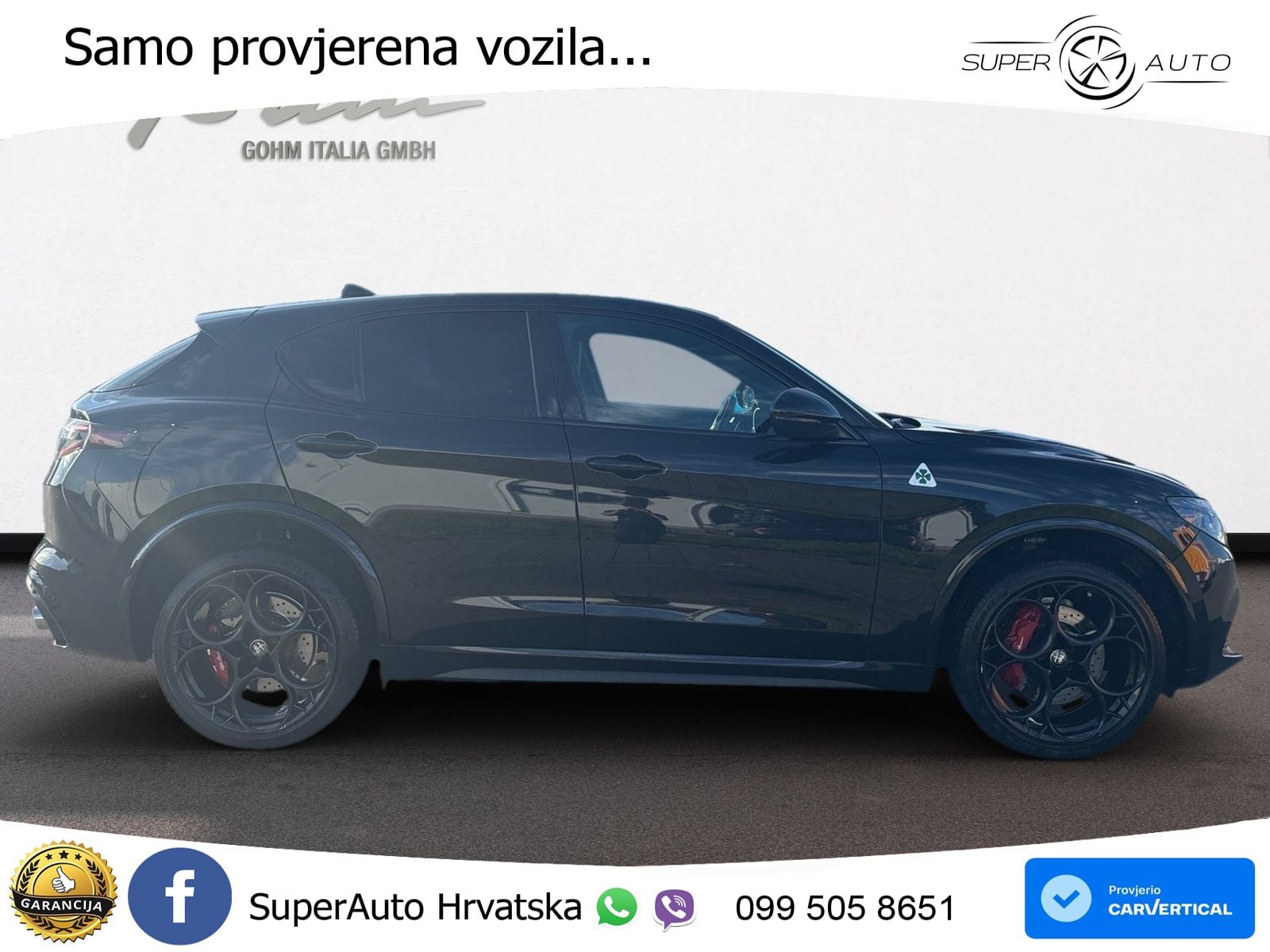 Alfa Romeo Stelvio Quadrifoglio 2.9 V6 Bi-Turbo (520 KS) Q4 Automatic MATRIX+GR SJED+KAM