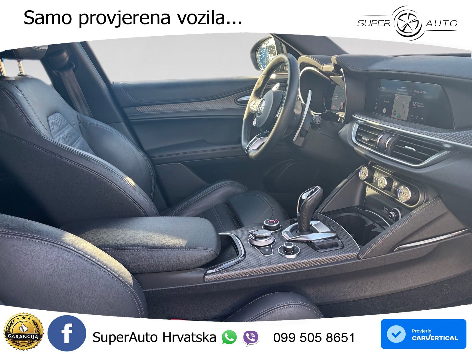 Alfa Romeo Stelvio Quadrifoglio 2.9 V6 Bi-Turbo (520 KS) Q4 Automatic MATRIX+GR SJED+KAM