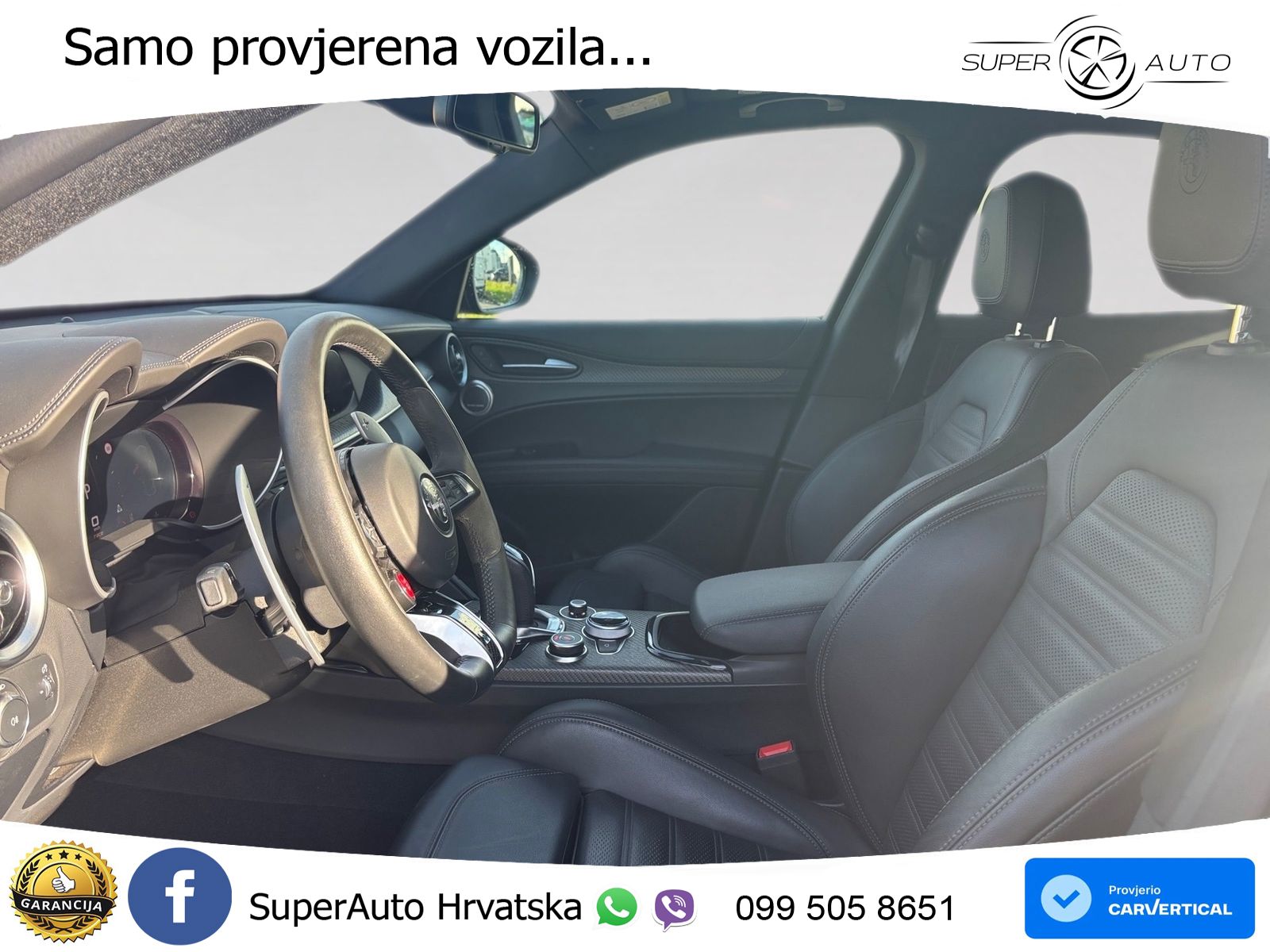 Alfa Romeo Stelvio Quadrifoglio 2.9 V6 Bi-Turbo (520 KS) Q4 Automatic MATRIX+GR SJED+KAM
