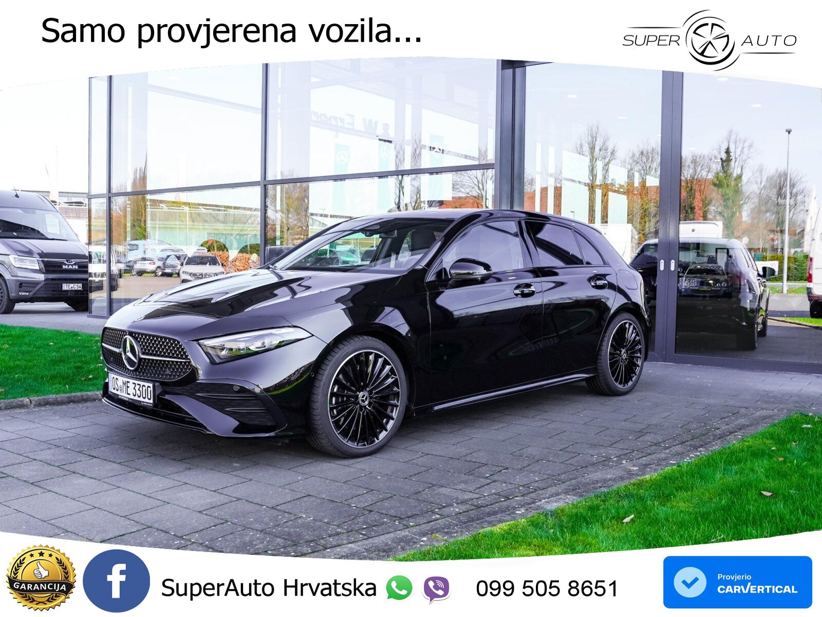 Mercedes-Benz A 250 4MATIC 8G-DCT AMG ACC+GR SJED+360+PANO