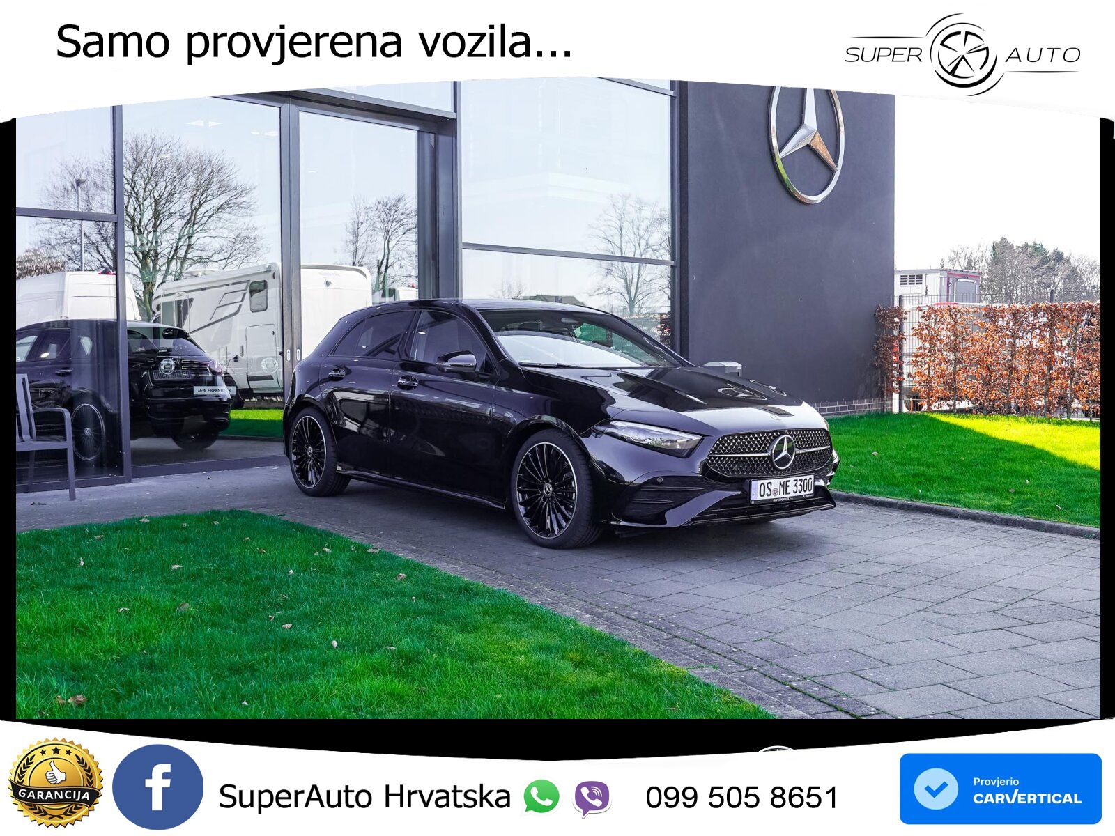 Mercedes-Benz A 250 4MATIC 8G-DCT AMG ACC+GR SJED+360+PANO