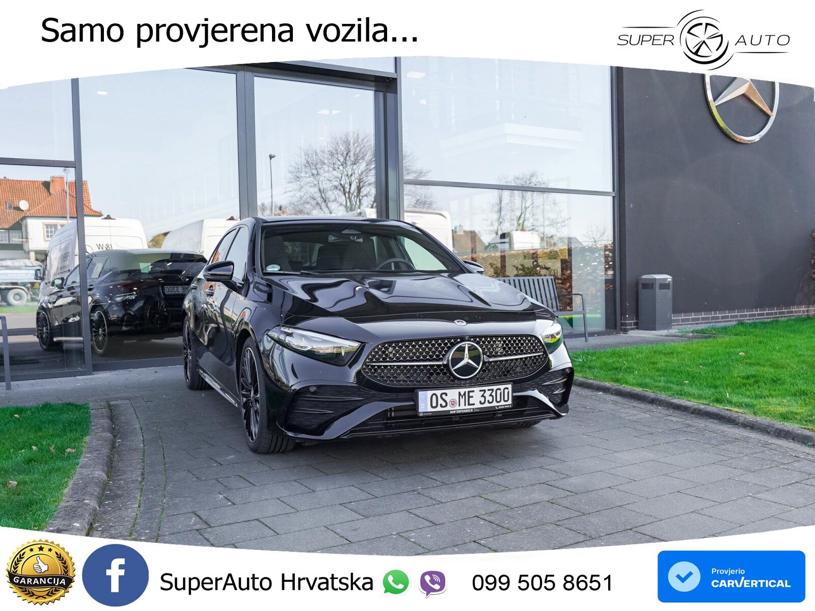 Mercedes-Benz A 250 4MATIC 8G-DCT AMG ACC+GR SJED+360+PANO
