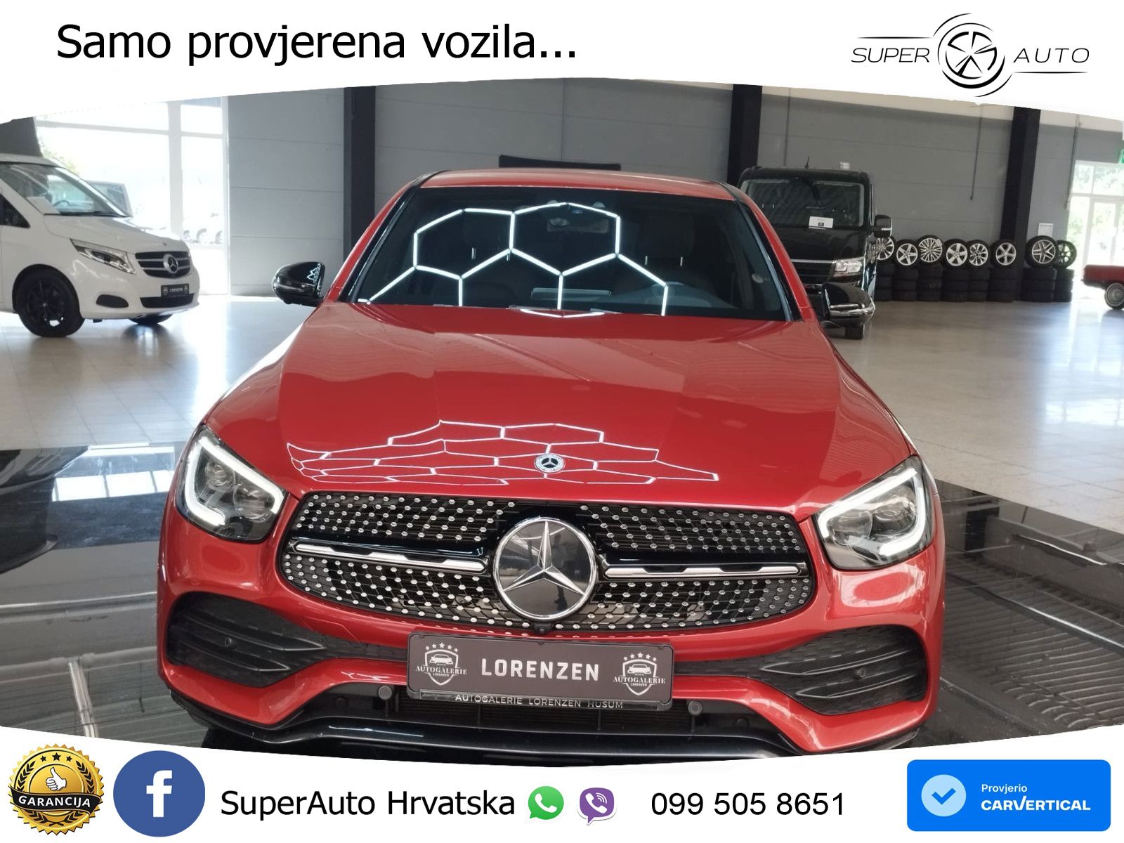 Mercedes GLC Coupe 400d (330 KS) 4MATIC 9G-TRONIC Night paket LED+GR SJED+ACC