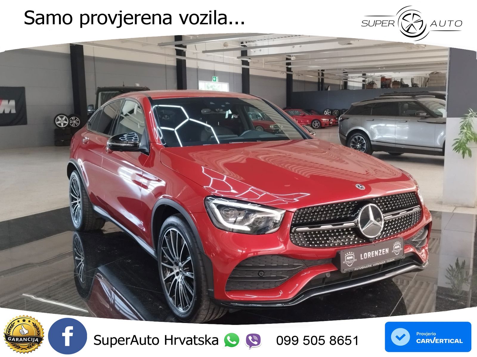 Mercedes GLC Coupe 400d (330 KS) 4MATIC 9G-TRONIC Night paket LED+GR SJED+ACC