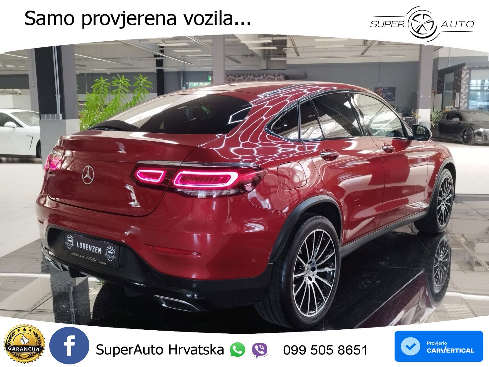 Mercedes GLC Coupe 400d (330 KS) 4MATIC 9G-TRONIC Night paket LED+GR SJED+ACC