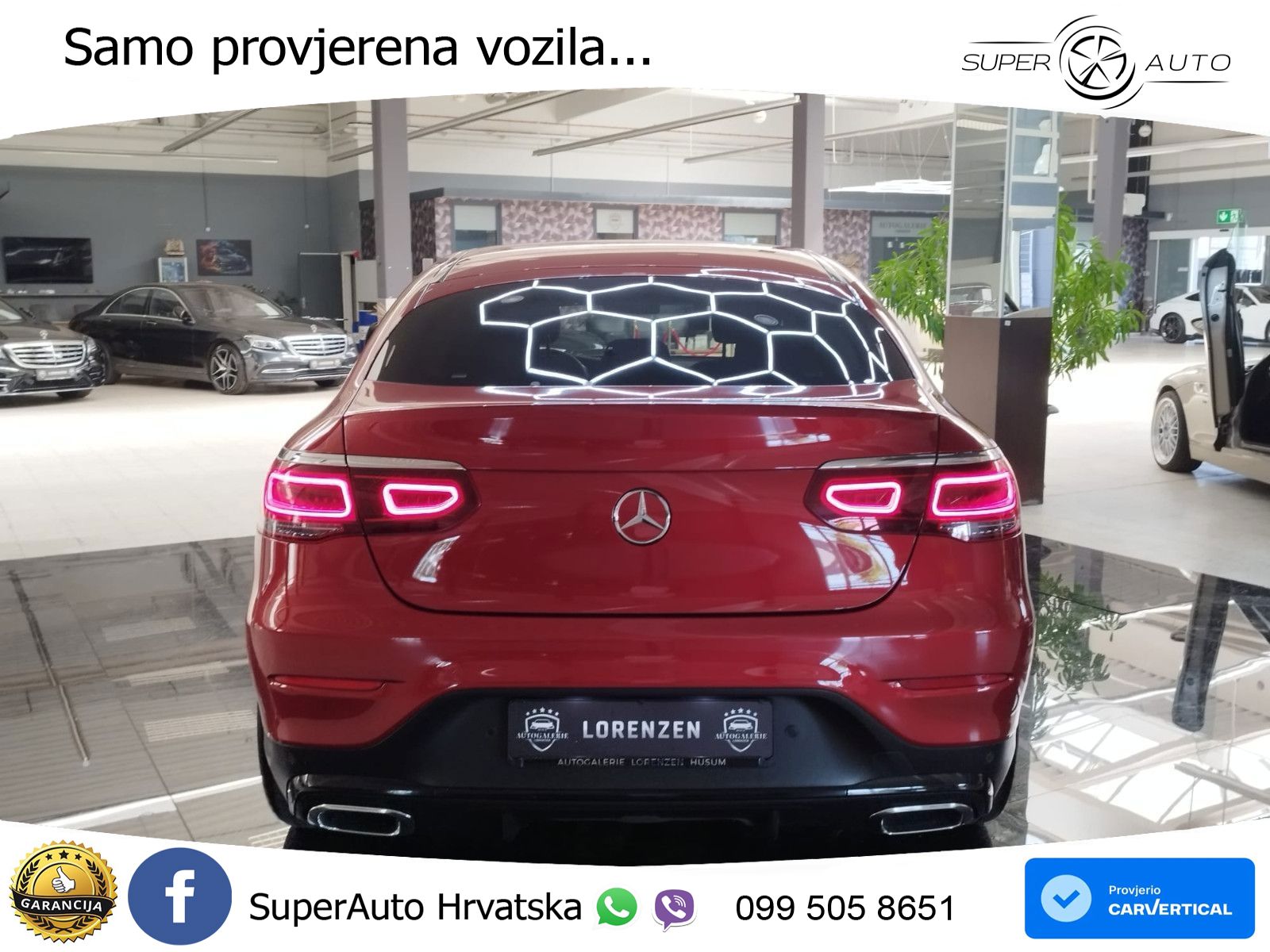 Mercedes GLC Coupe 400d (330 KS) 4MATIC 9G-TRONIC Night paket LED+GR SJED+ACC