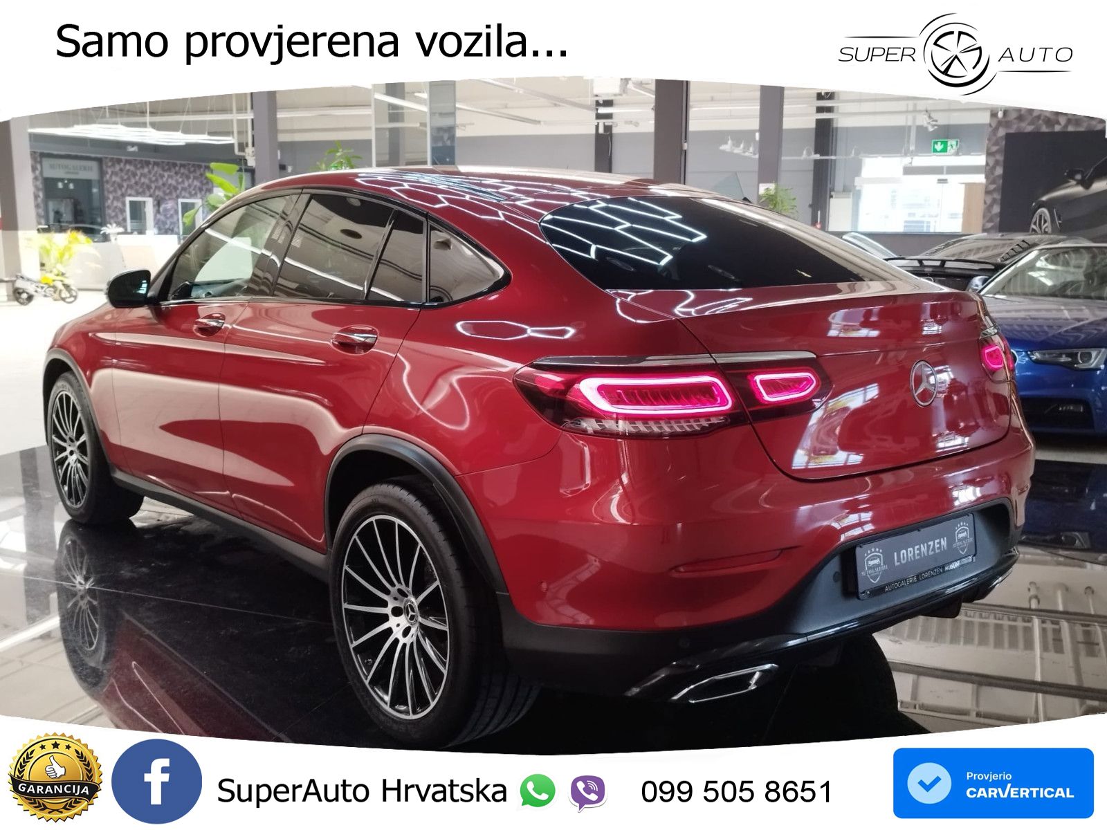 Mercedes GLC Coupe 400d (330 KS) 4MATIC 9G-TRONIC Night paket LED+GR SJED+ACC