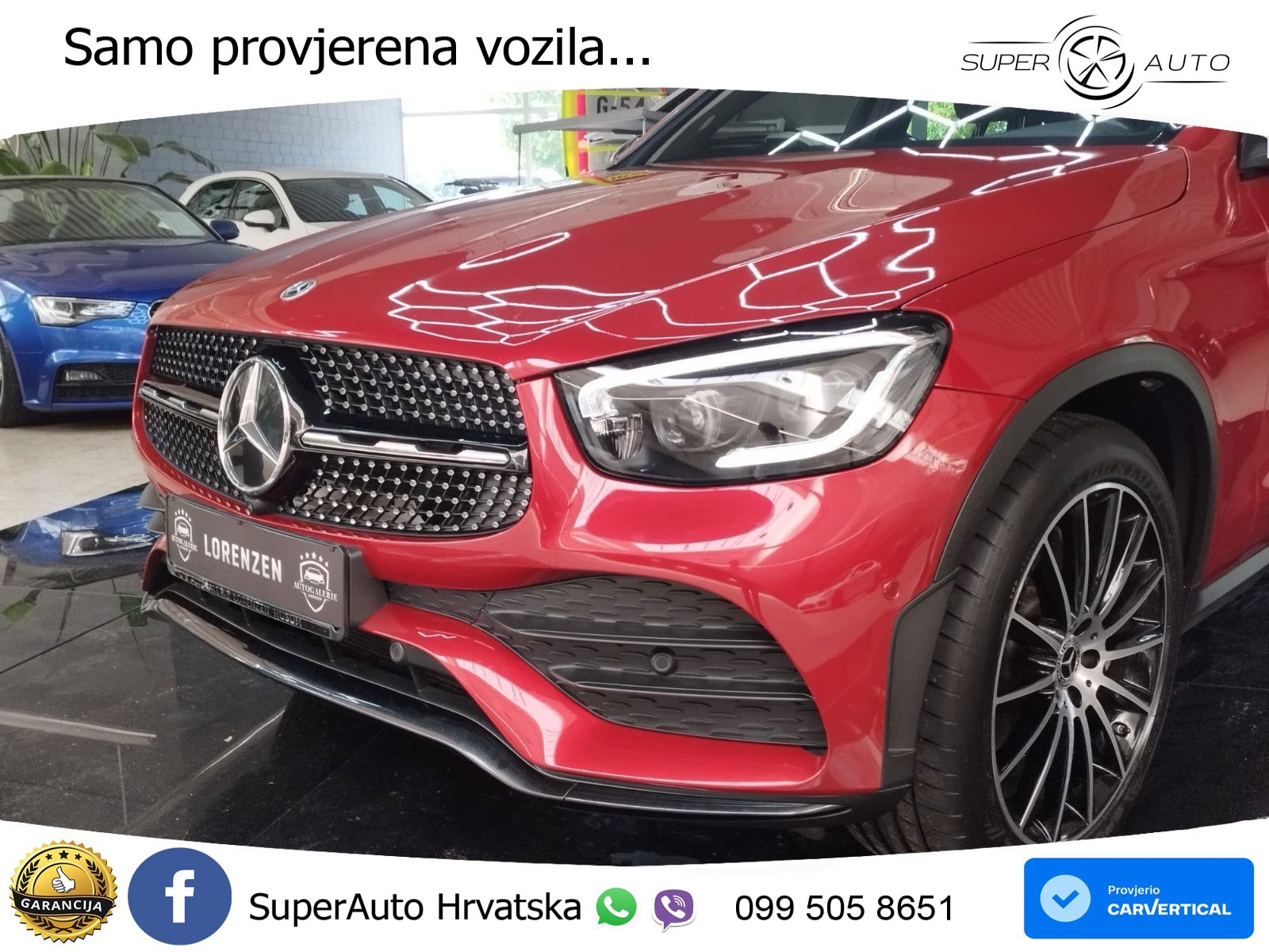 Mercedes GLC Coupe 400d (330 KS) 4MATIC 9G-TRONIC Night paket LED+GR SJED+ACC
