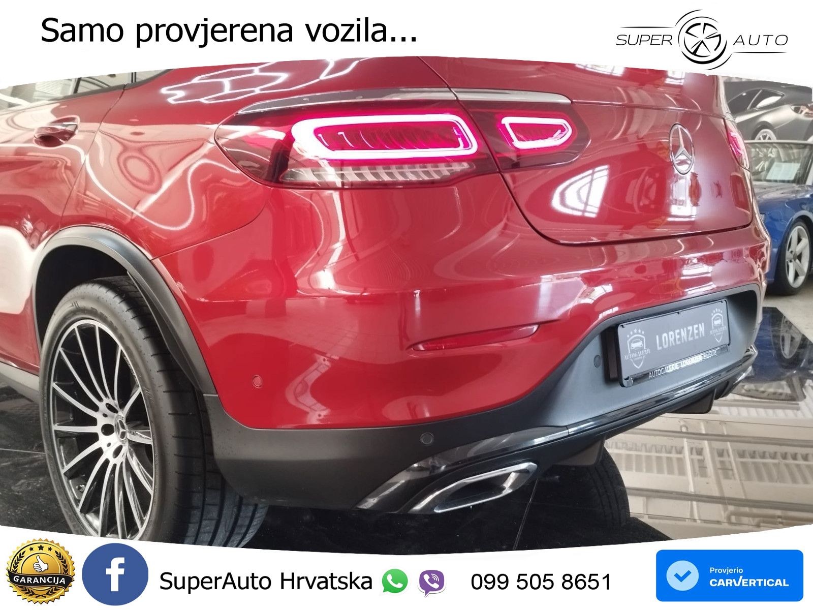Mercedes GLC Coupe 400d (330 KS) 4MATIC 9G-TRONIC Night paket LED+GR SJED+ACC