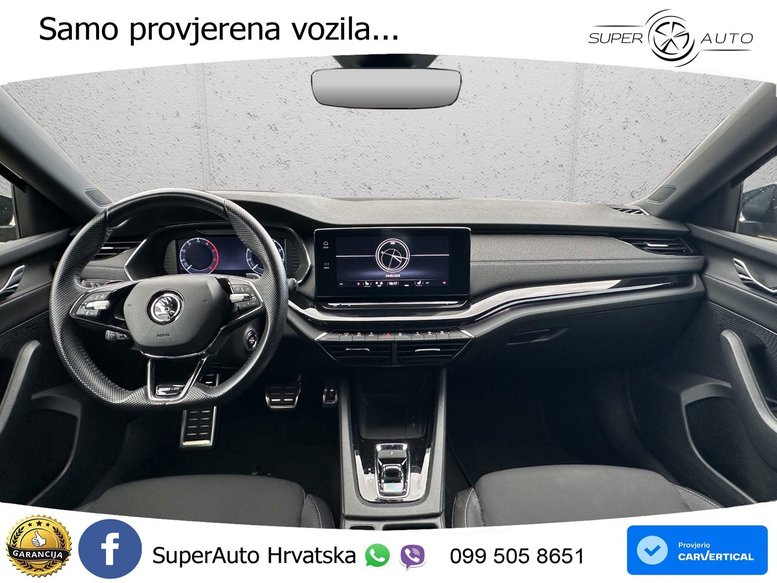 Škoda Octavia Combi 2.0 TDI (150 KS) DSG SportLine LED+GR SJED+ACC