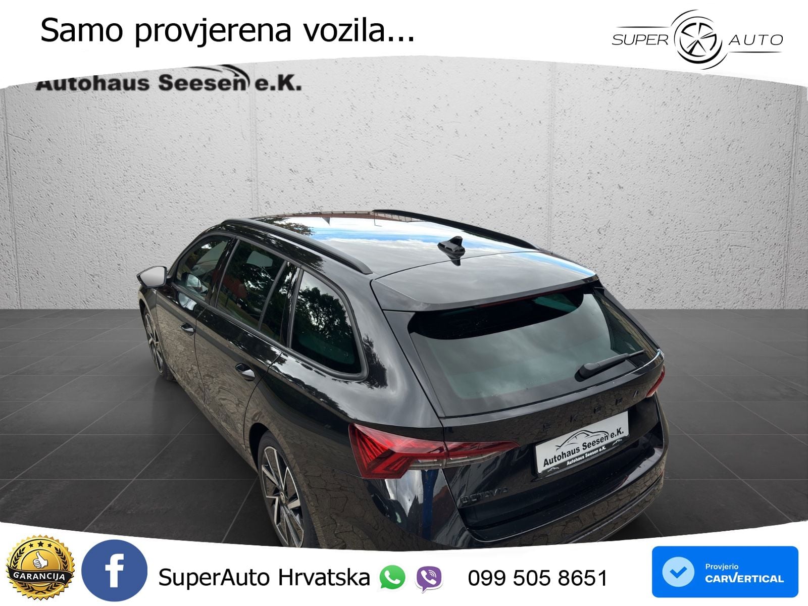 Škoda Octavia Combi 2.0 TDI (150 KS) DSG SportLine LED+GR SJED+ACC